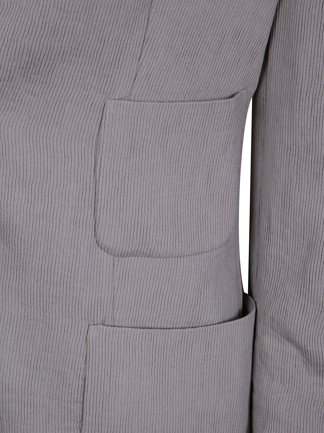 EMPORIO ARMANI Ribbed Single Breasted Blazer for Women