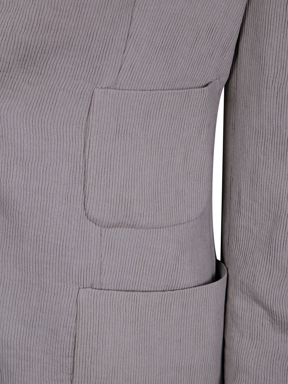 EMPORIO ARMANI Ribbed Single Breasted Blazer for Women