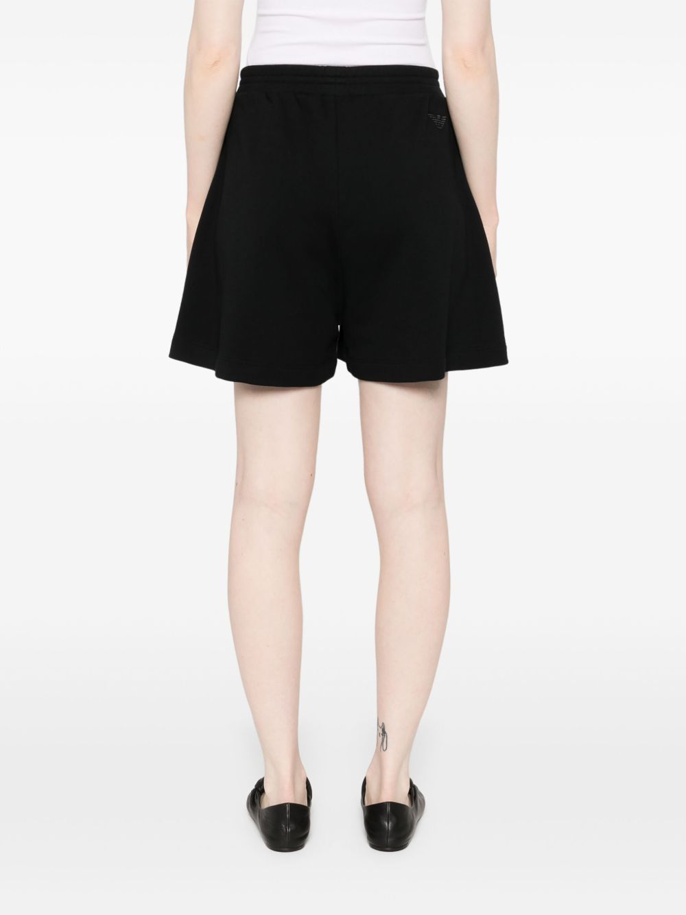 EMPORIO ARMANI Organic Cotton Mini Shorts for Women