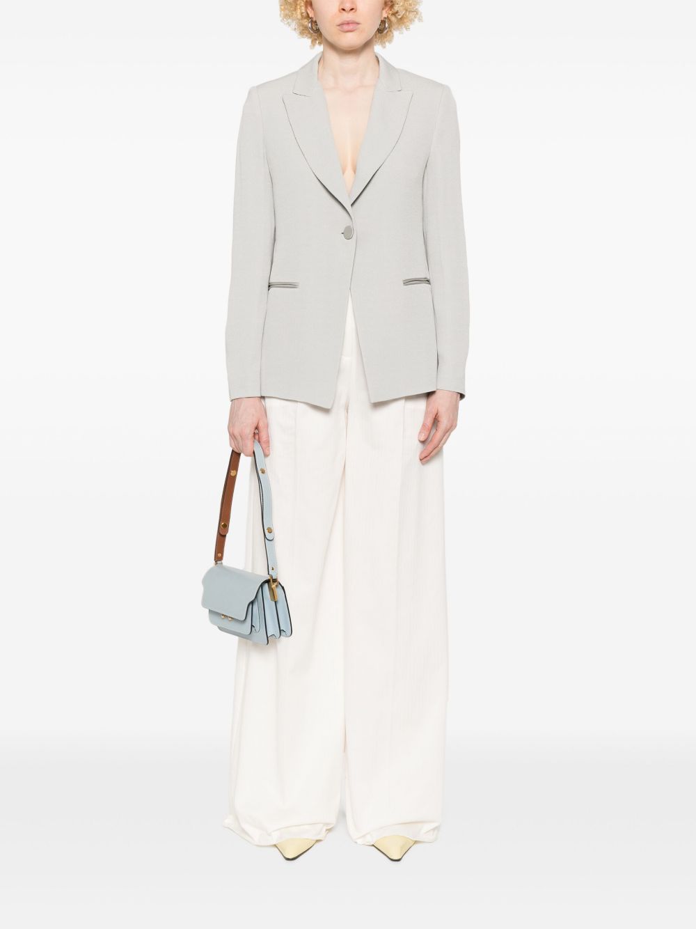 EMPORIO ARMANI Single-Breasted Blazer for Women - Spring/Summer 2025