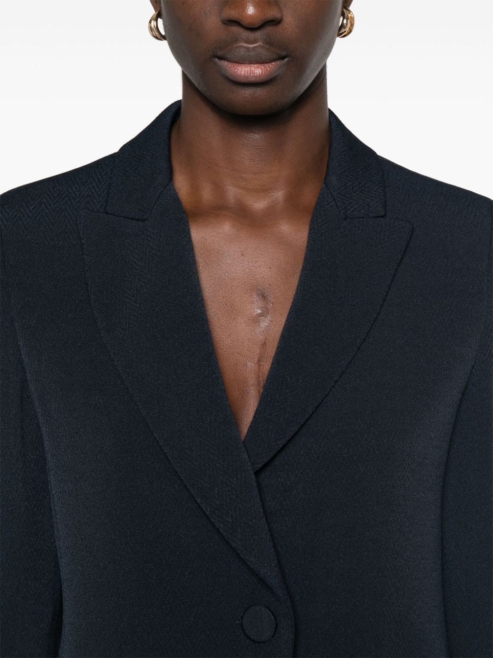 EMPORIO ARMANI Elegant Single-Breasted Blazer Jacket for Women