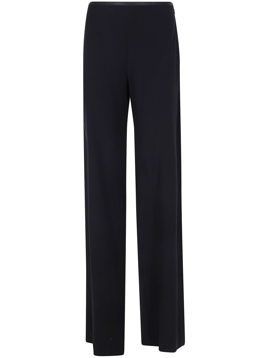 EMPORIO ARMANI Cady Texture Palazzo Trousers for Women