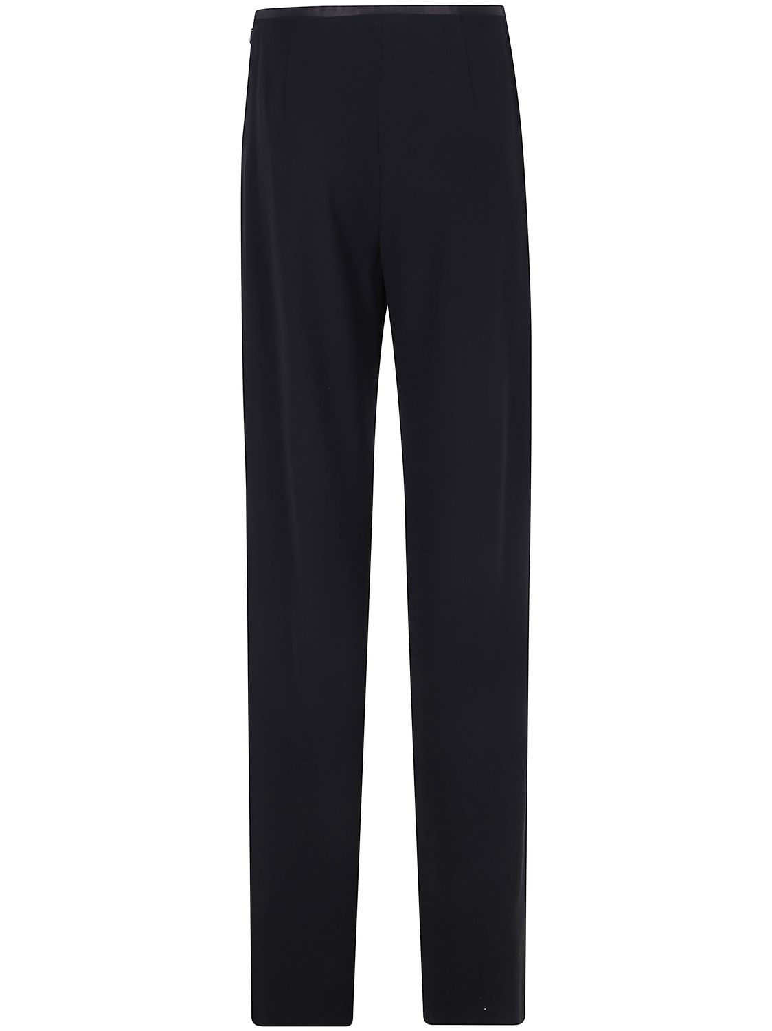 EMPORIO ARMANI Cady Texture Palazzo Trousers for Women