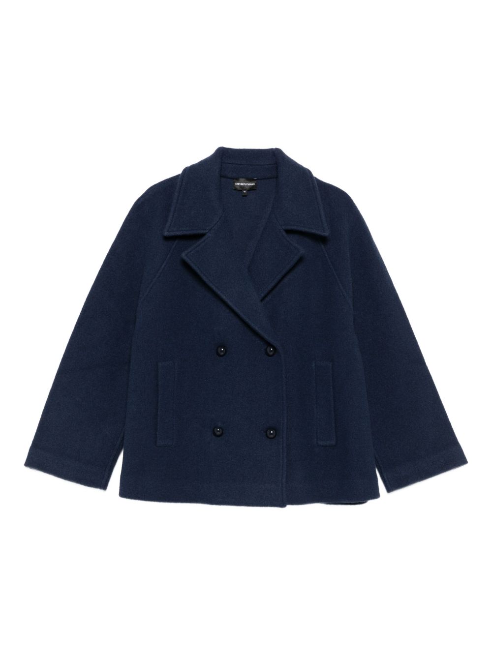 EMPORIO ARMANI Wool Single-Breasted Jacket for Women