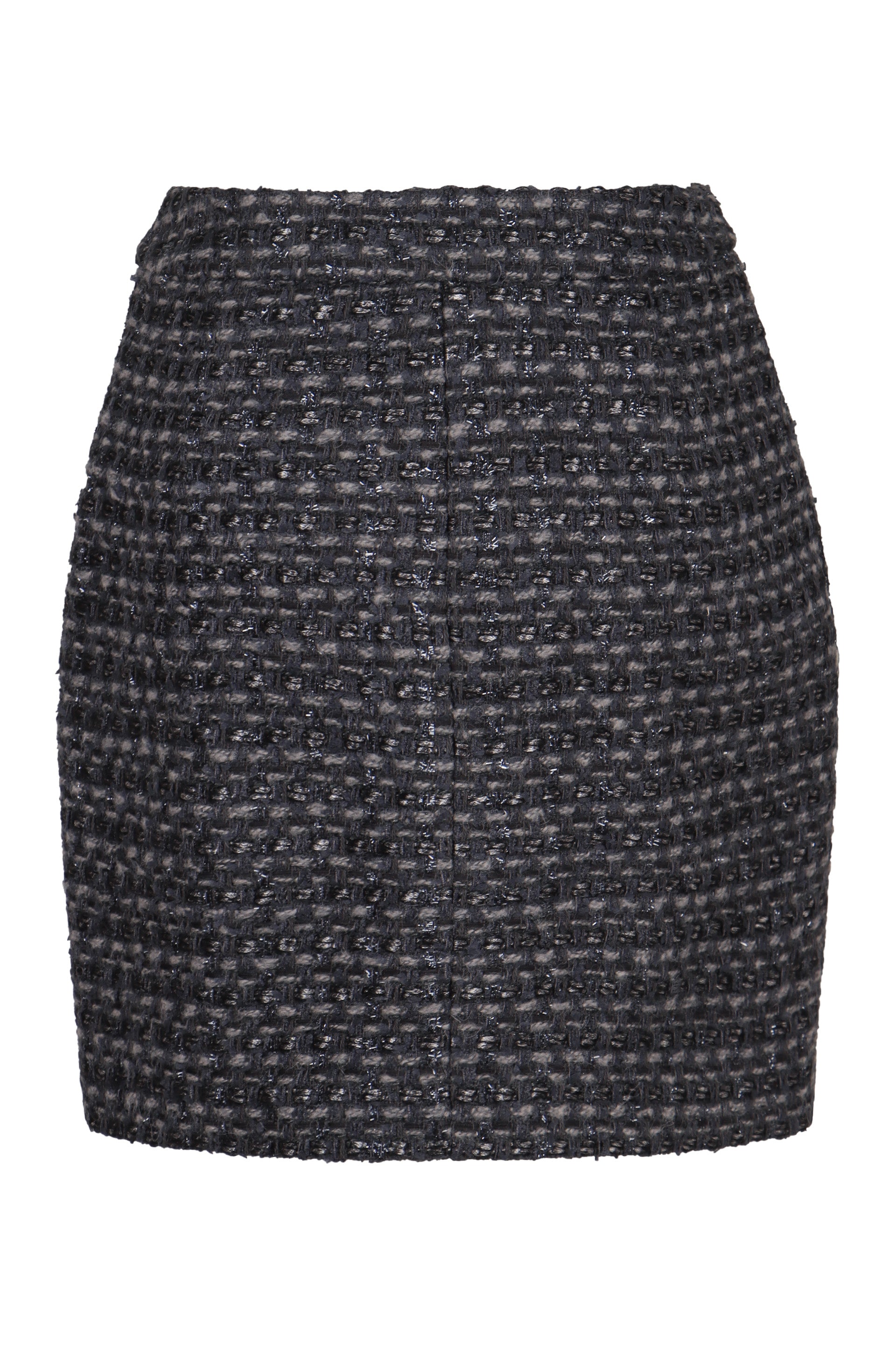 EMPORIO ARMANI Chic Tweed Mini-Skirt for Women