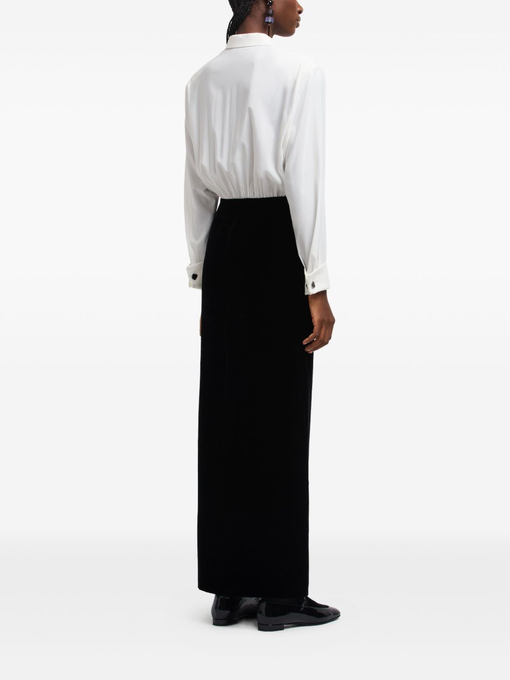 EMPORIO ARMANI Mini Wrap-Around Dress with Rope Detail