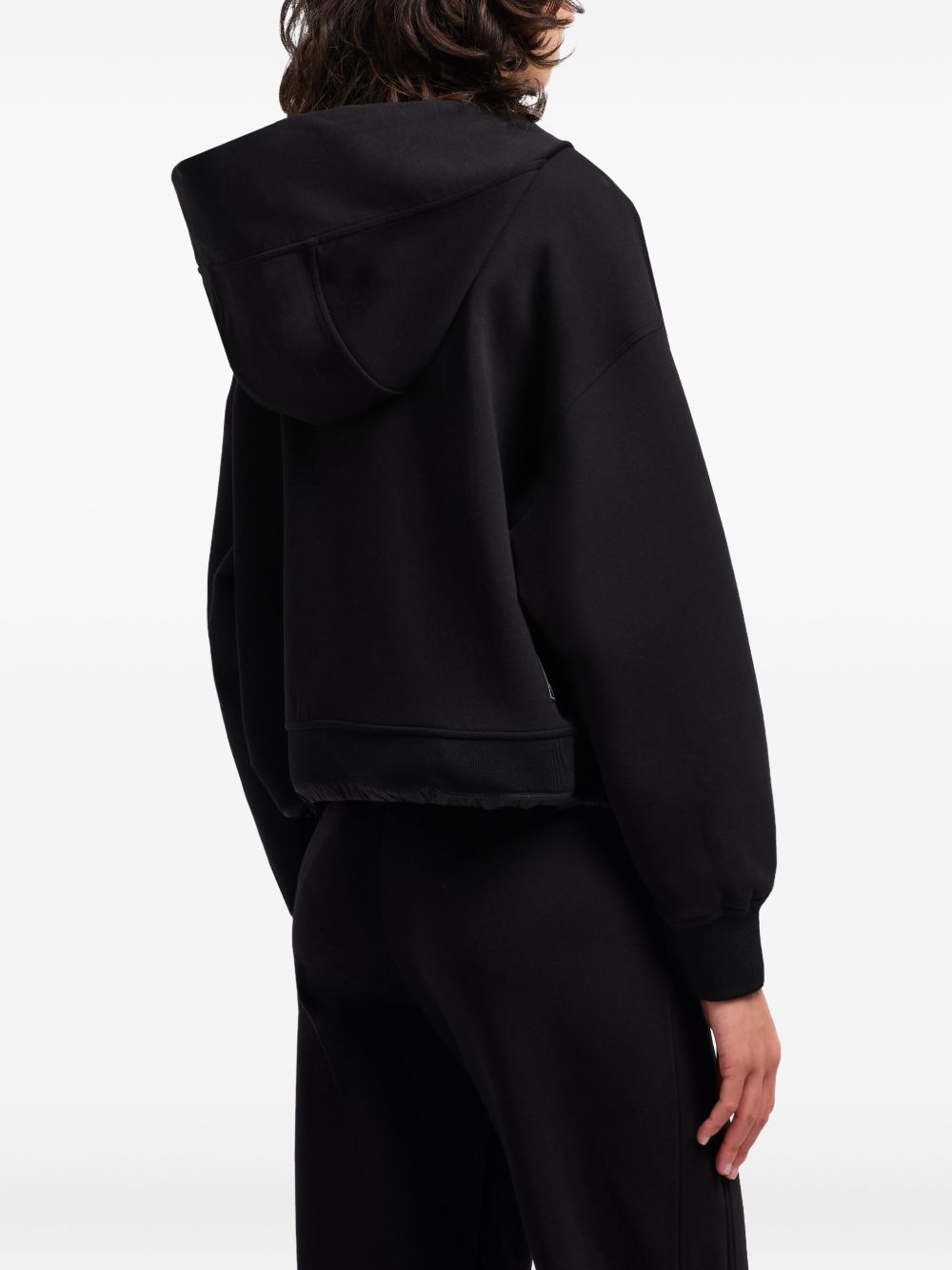 EMPORIO ARMANI Women's Cotton Blouson Jacket with Hood