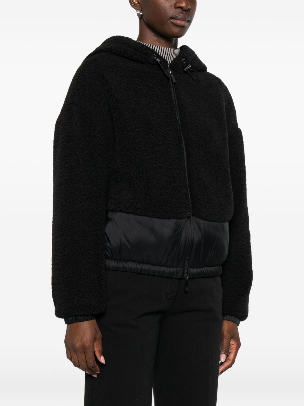 EMPORIO ARMANI Drawstring Hood Jacket for Women