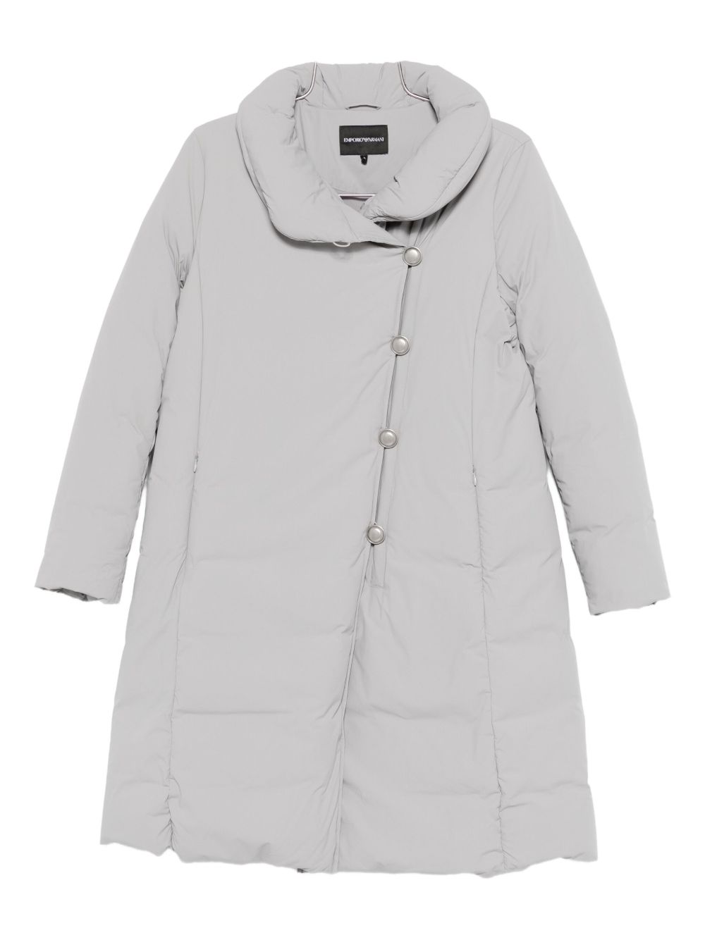 EMPORIO ARMANI Nylon Midi Down Jacket for Women