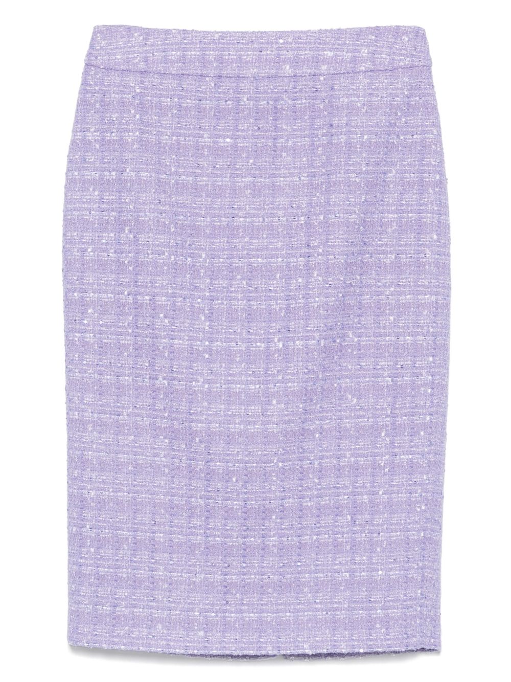 E'CLAT Tweed Mini Skirt with Lurex Detailing