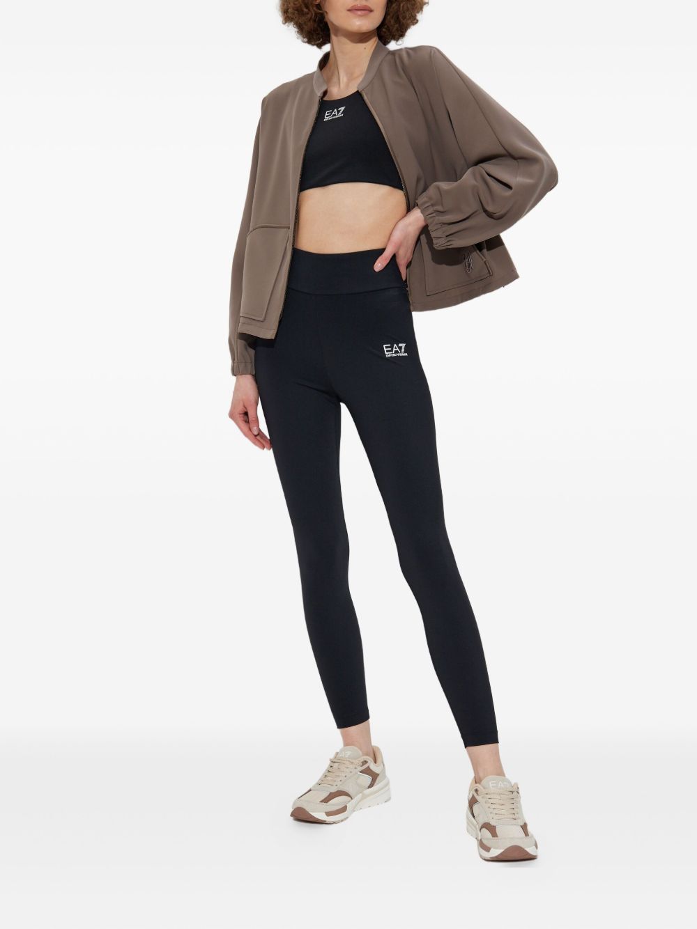 EMPORIO ARMANI Zipped Blouson Jacket