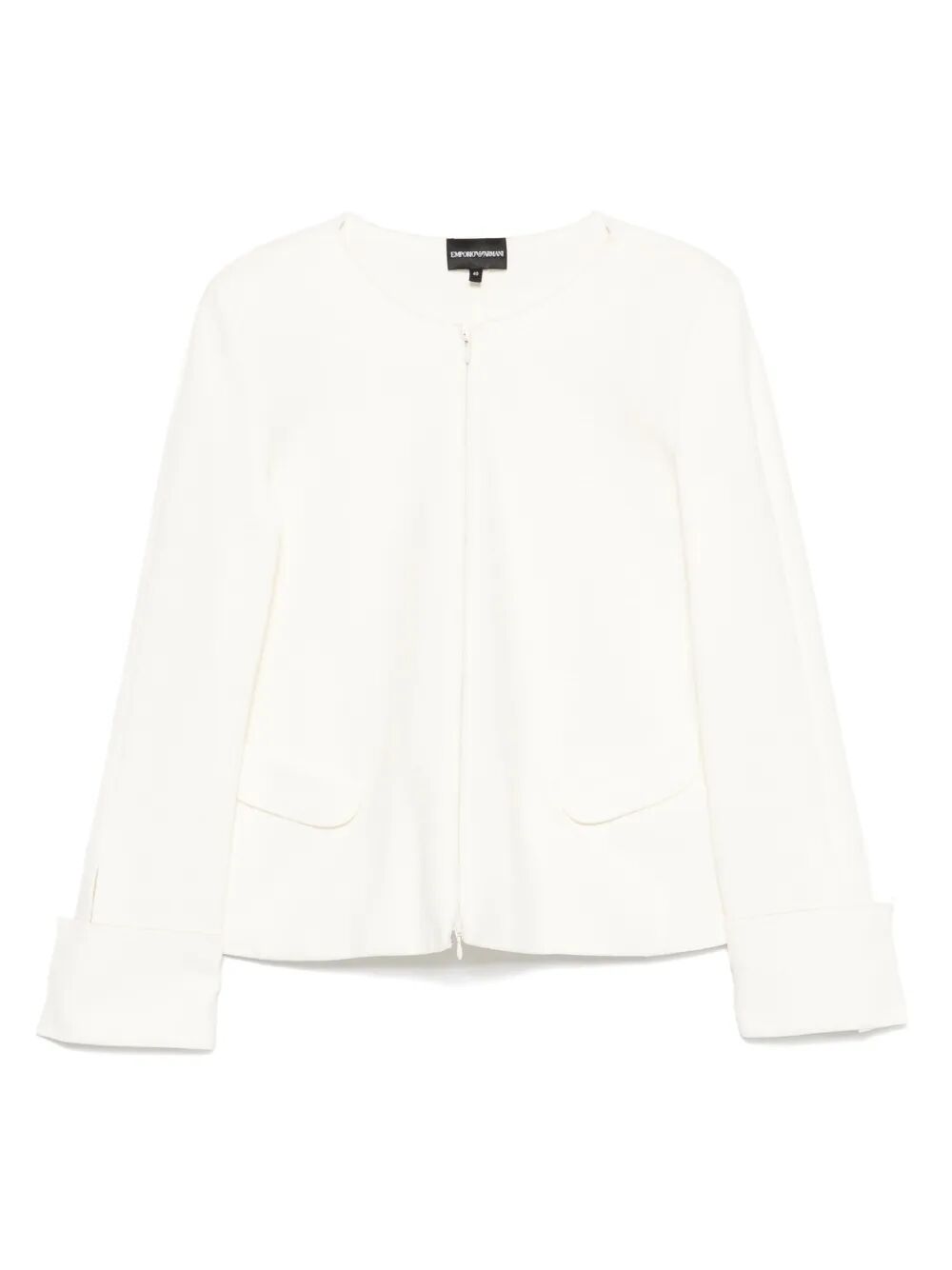 EMPORIO ARMANI Ribbed Jacket for Women - SS25 Collection
