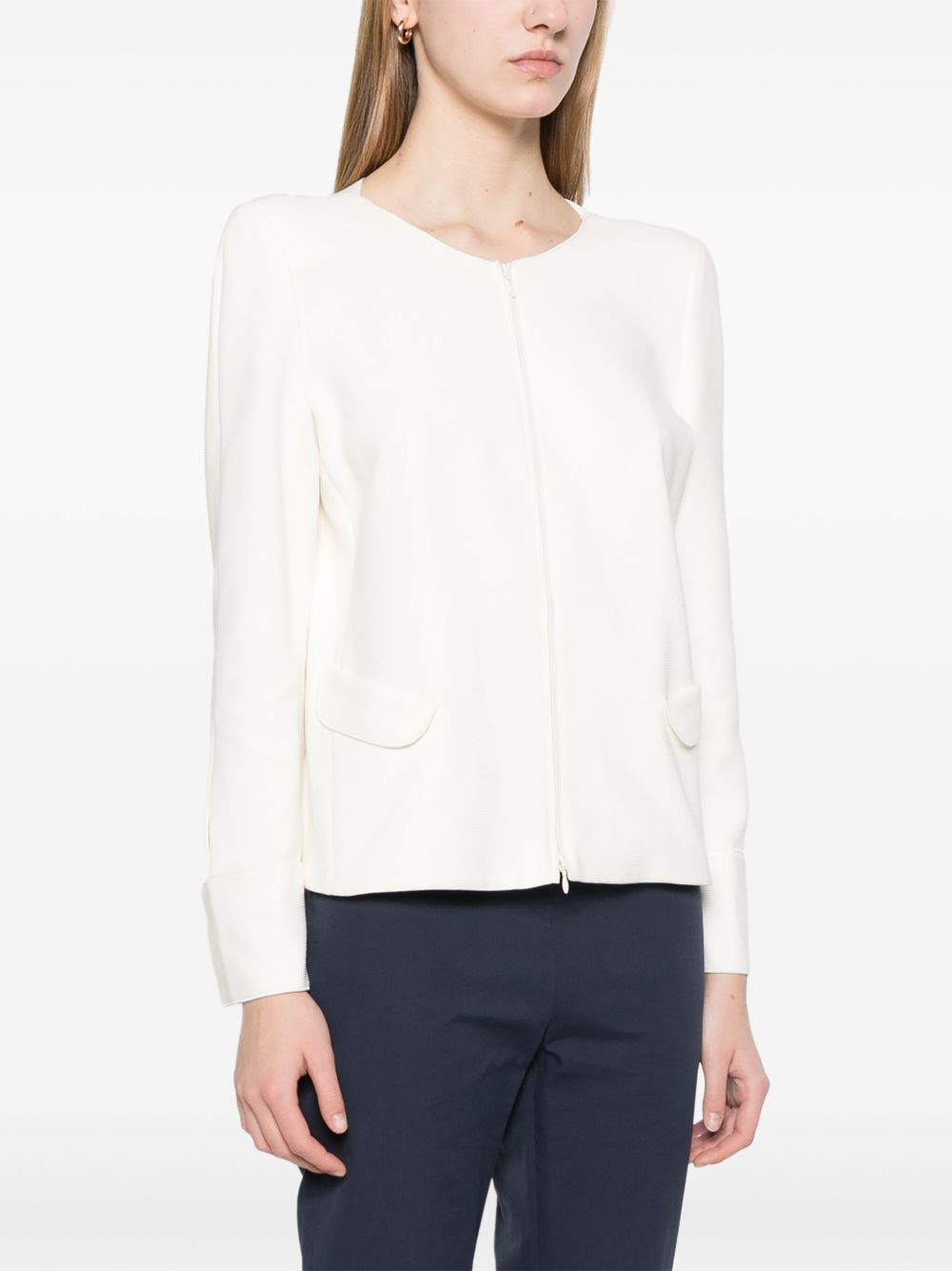 EMPORIO ARMANI Cotton Blazer Jacket for Women