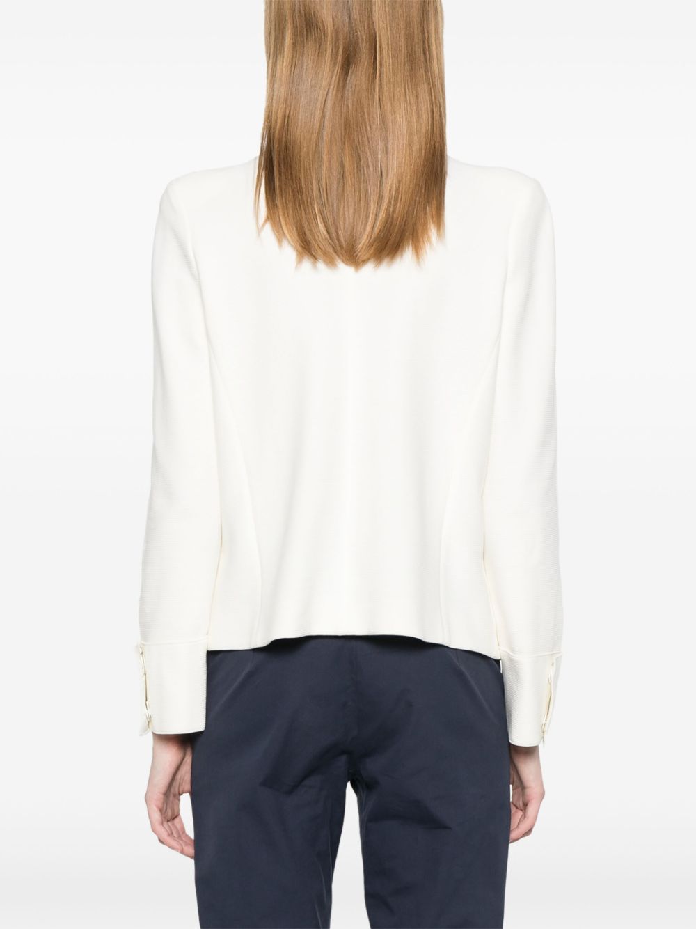 EMPORIO ARMANI Cotton Blazer Jacket for Women