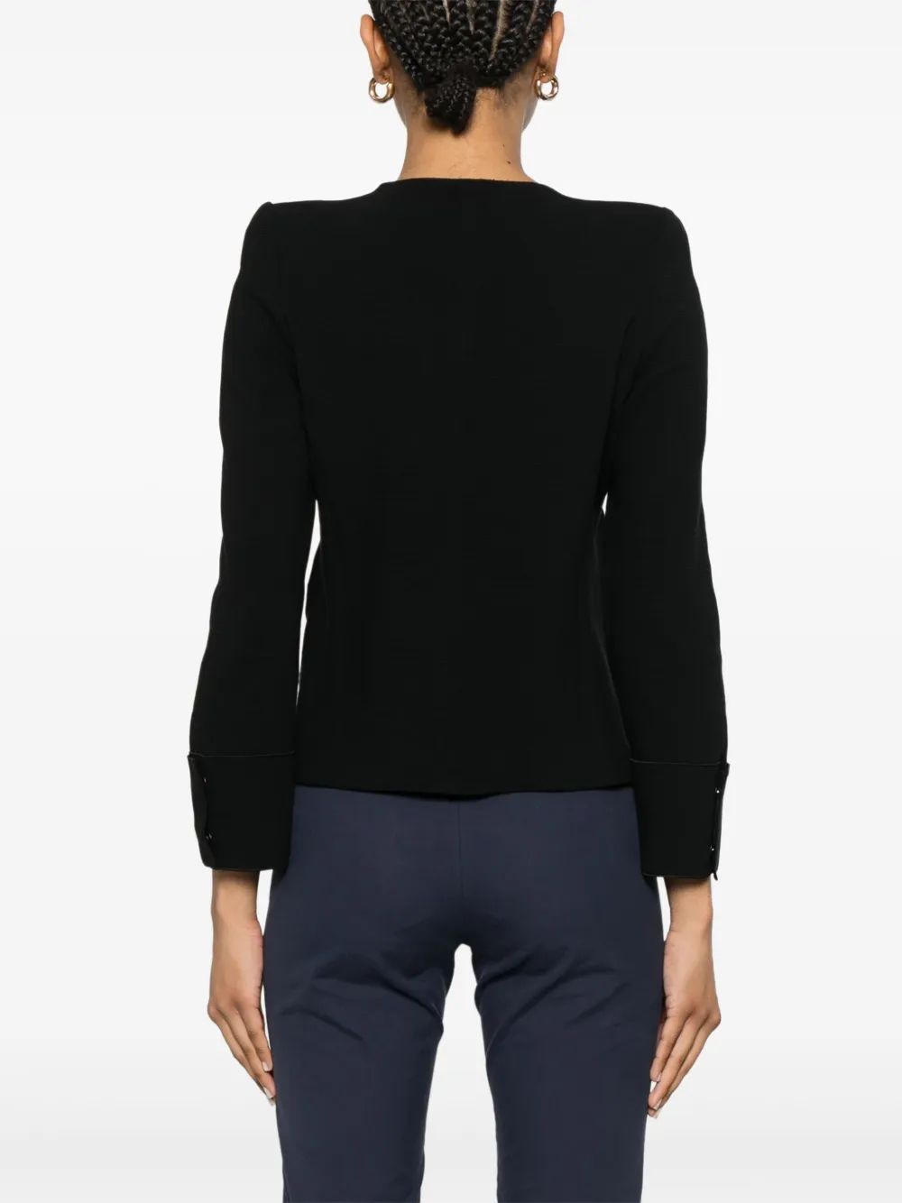 EMPORIO ARMANI Women's Cotton Blazer Jacket