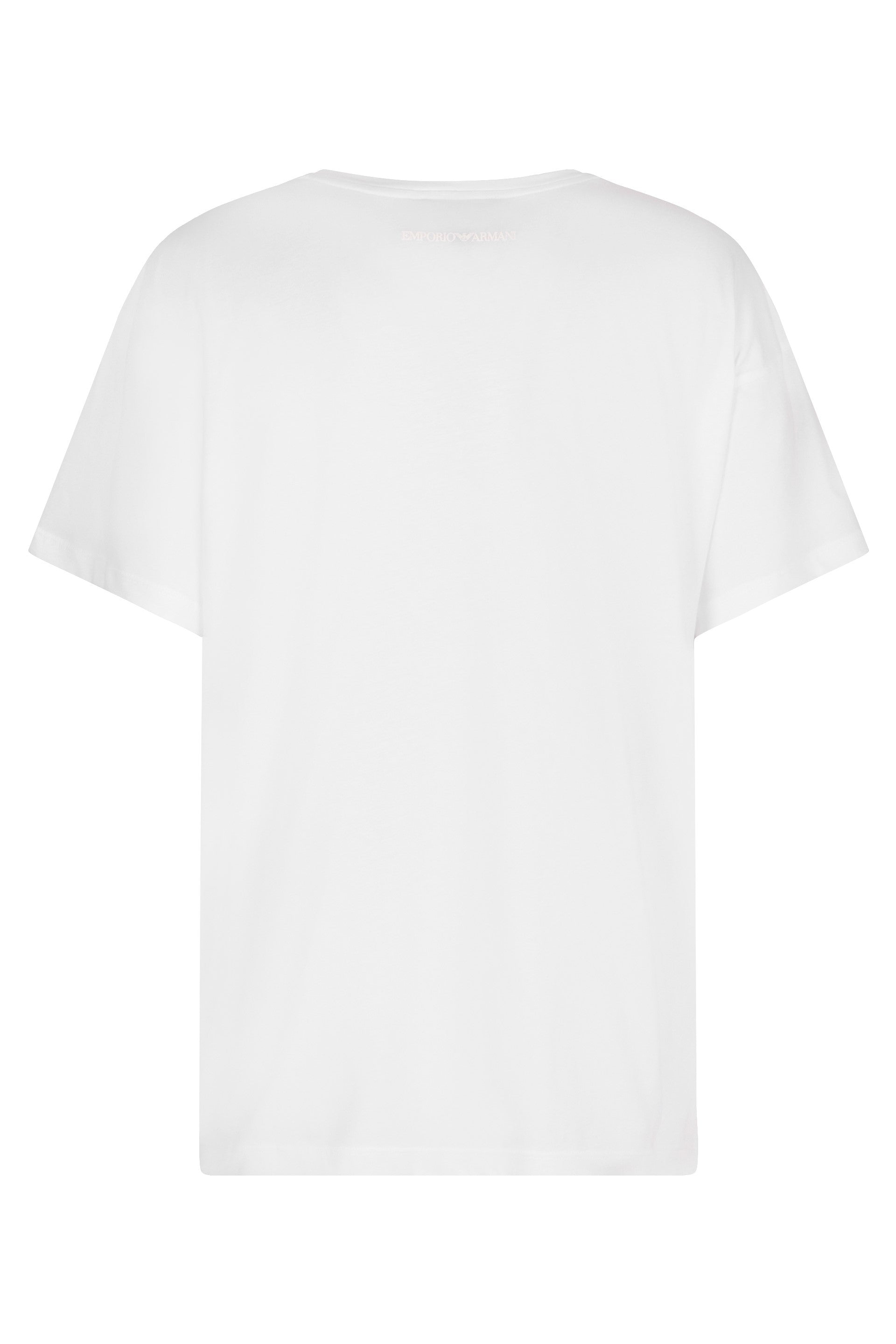 EMPORIO ARMANI Printed Cotton T-Shirt