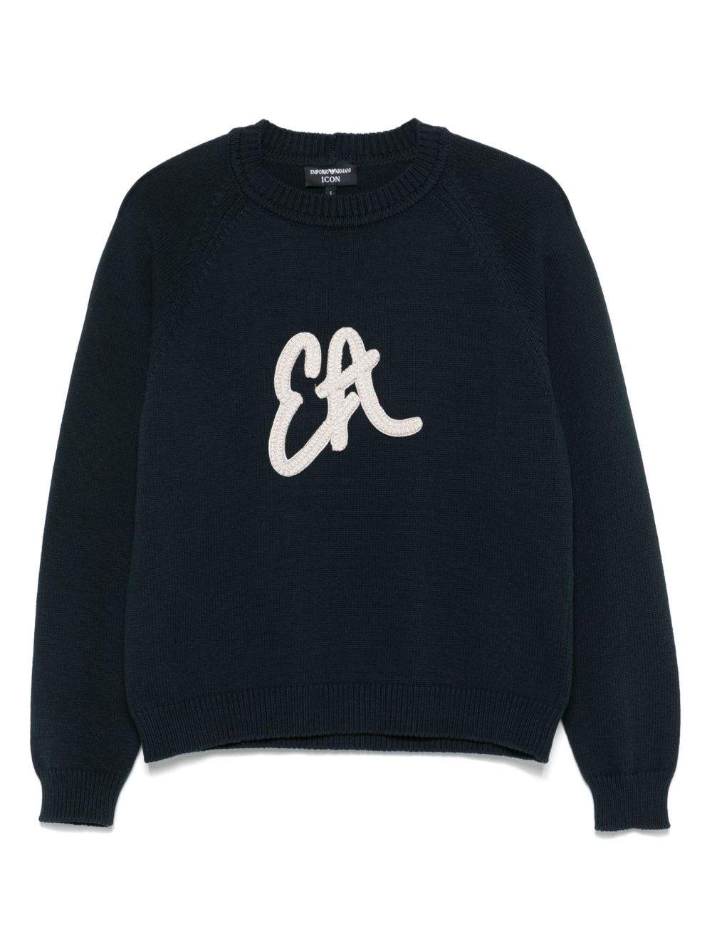 EMPORIO ARMANI Logo Cotton Blend Sweatshirt - Women’s