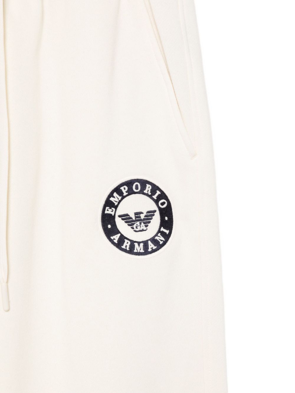 EMPORIO ARMANI Silk Nylon Cotton Women's Pants