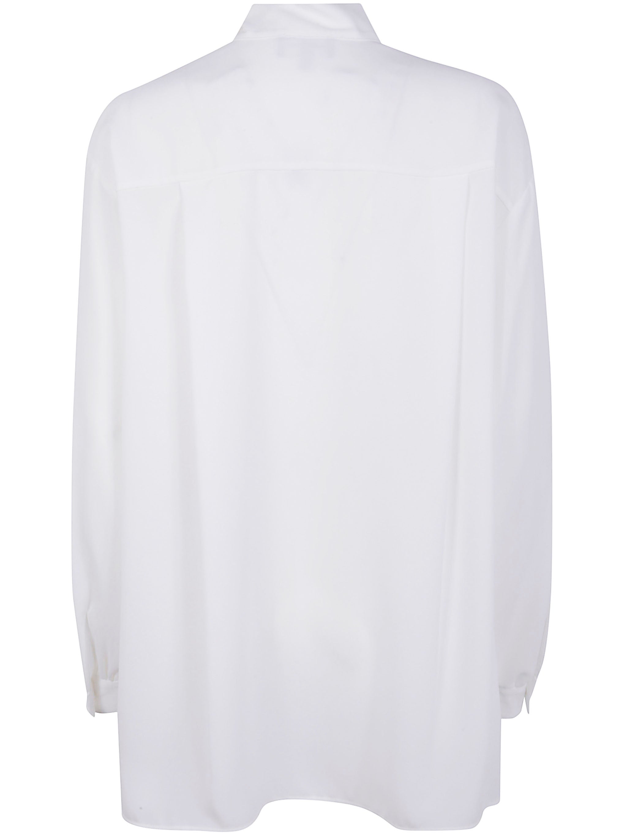 EMPORIO ARMANI Elegant Bow-Tie Blouse for Women