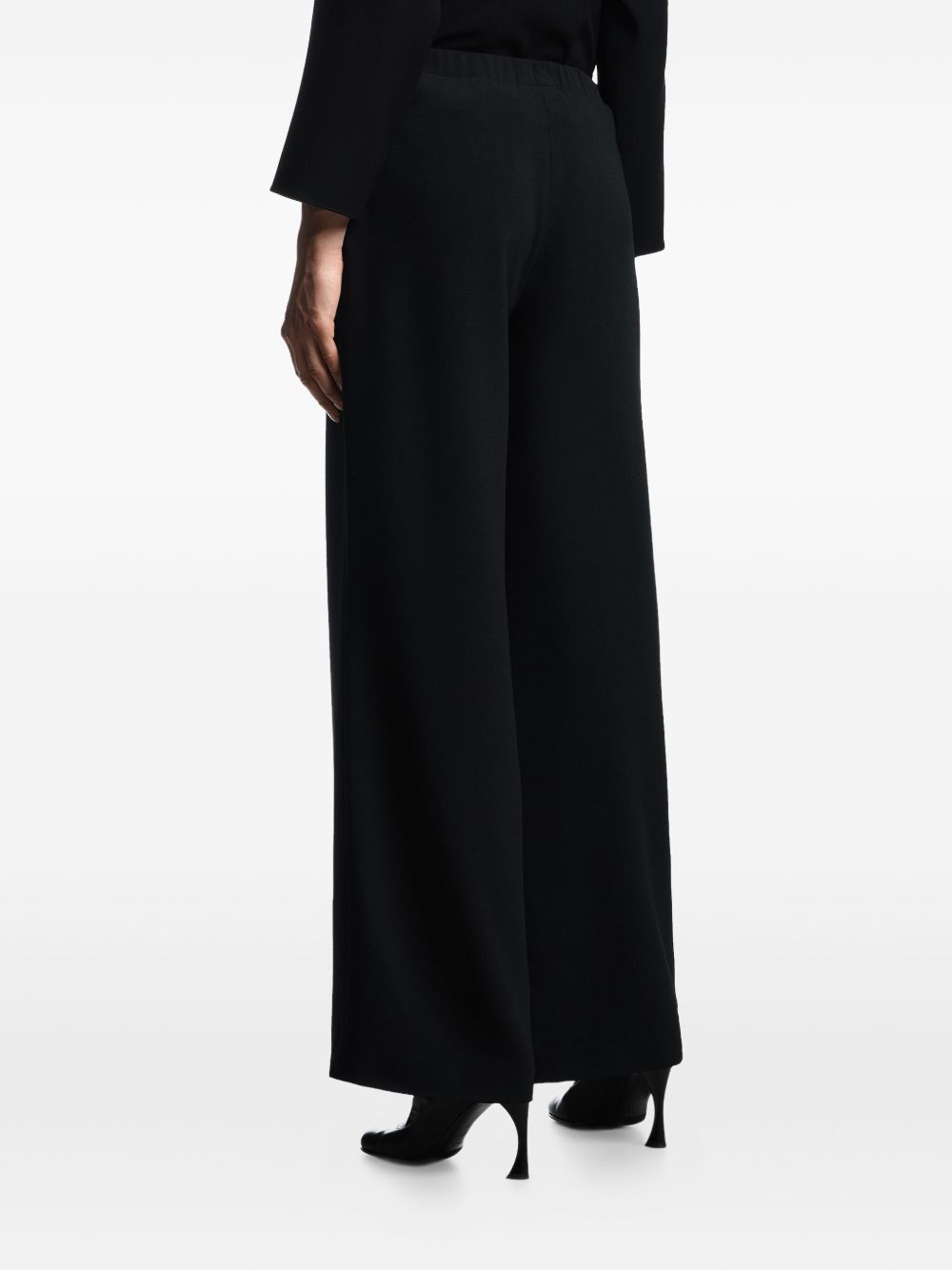 EMPORIO ARMANI High Waist Straight-Leg Trousers
