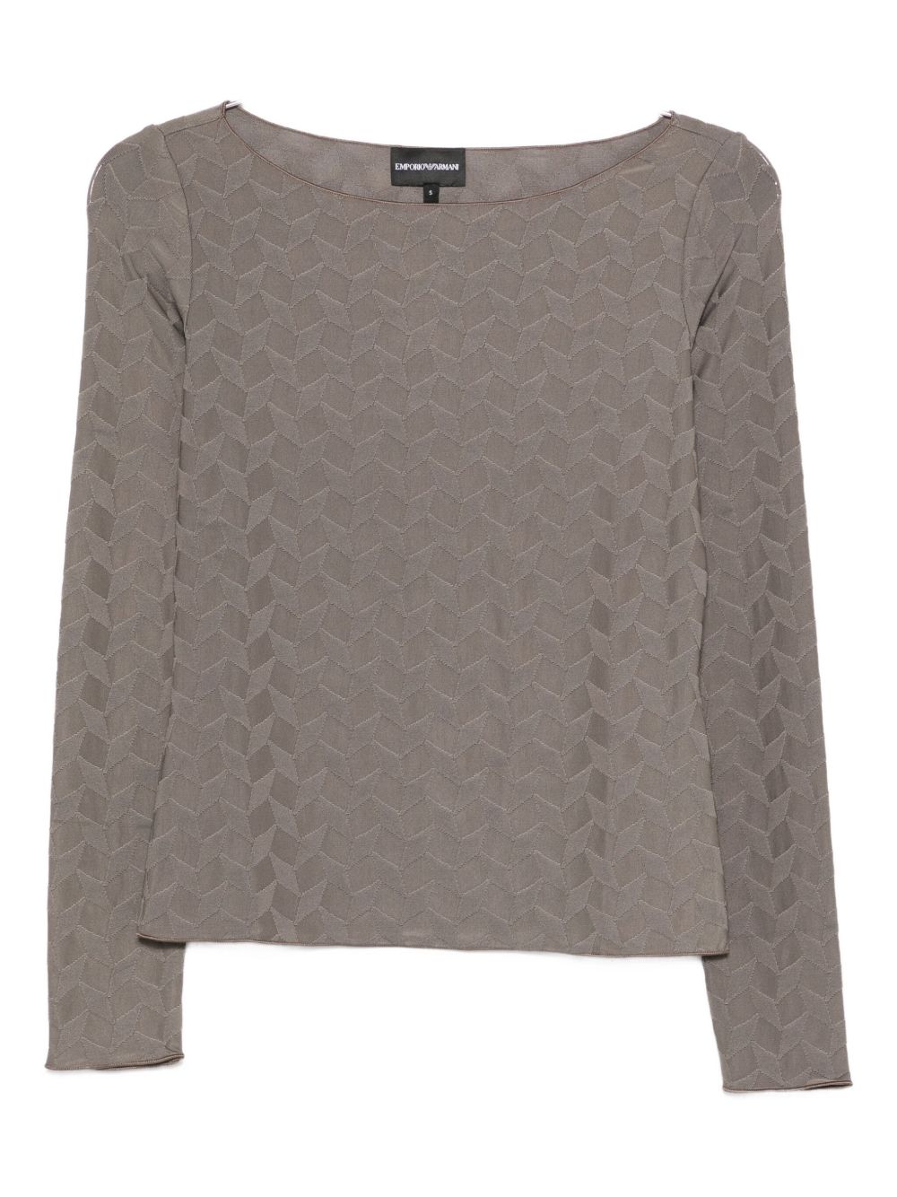 EMPORIO ARMANI Boat-Neck Jumper for Women