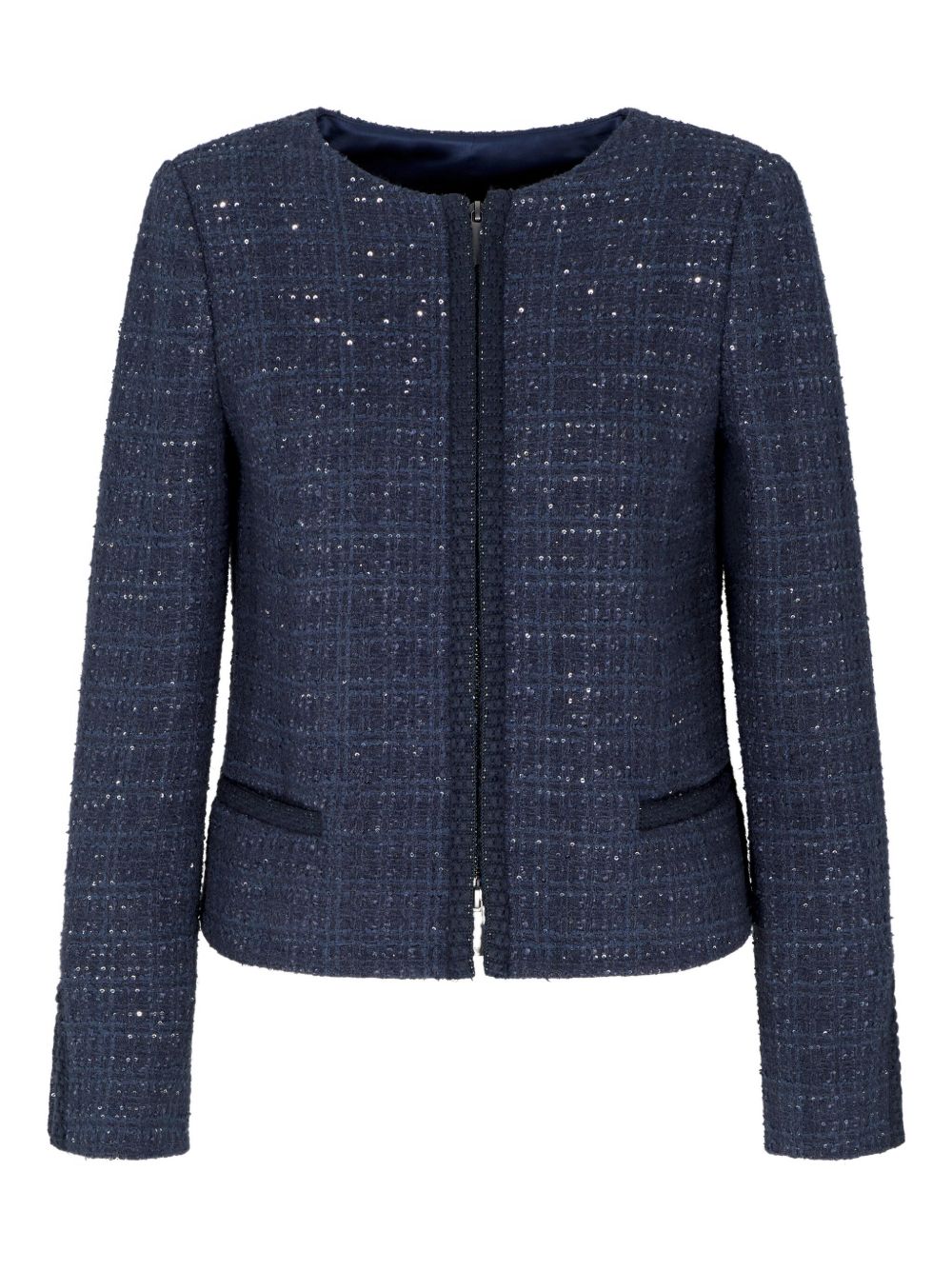 EMPORIO ARMANI Wool Blend Blazer Jacket