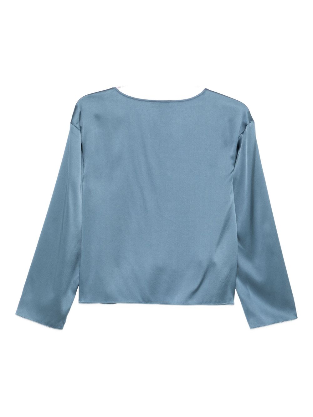 EMPORIO ARMANI Silk Top for Women - FW25 Collection