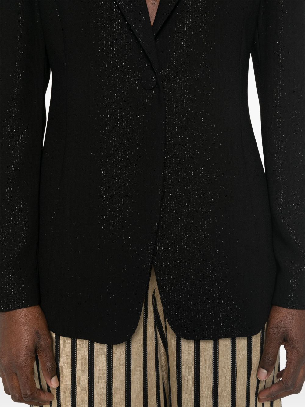 EMPORIO ARMANI Tailored Single-Breasted Blazer Jacket for Women