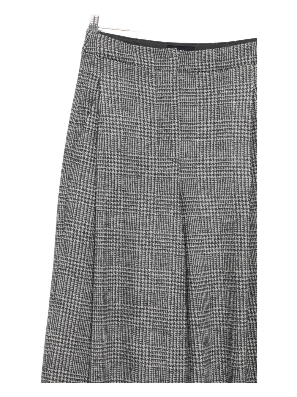 EMPORIO ARMANI Wide Leg Pleated Trousers for Women