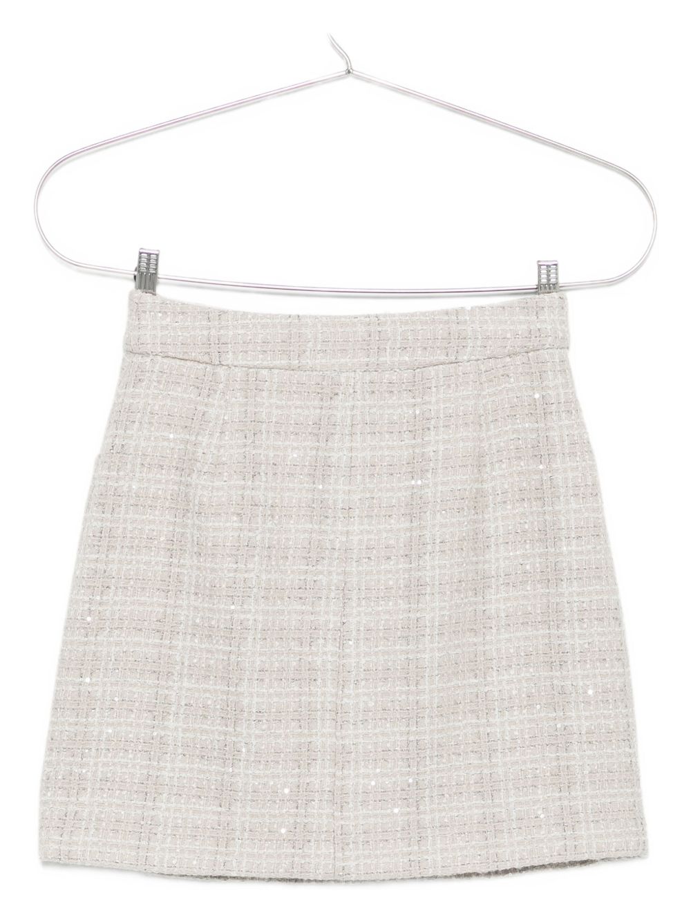 EMPORIO ARMANI Wool Blend Mini Skirt