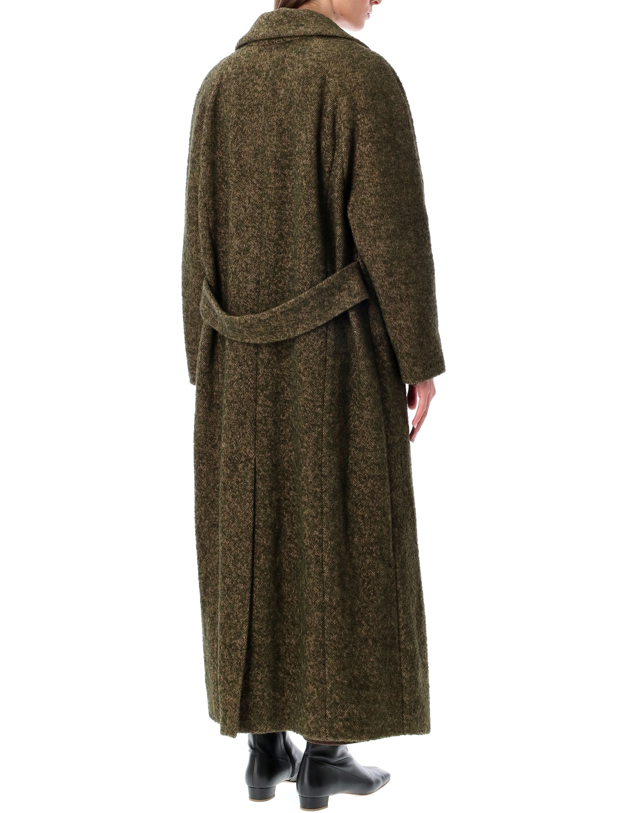 EMPORIO ARMANI New York Bouclé Wool Jacket - Size 40