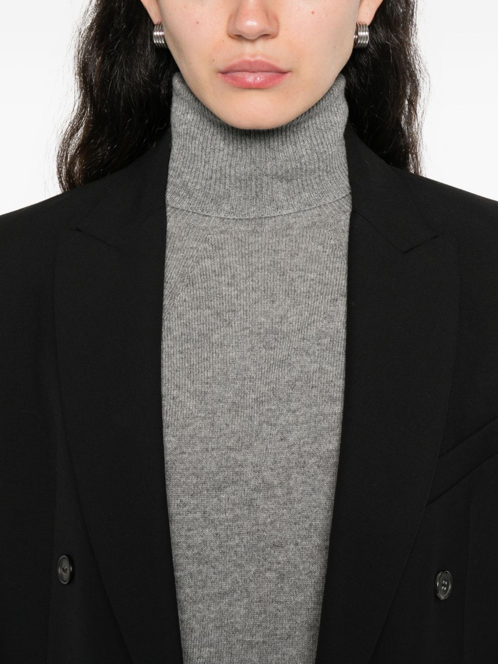 EMPORIO ARMANI Cashmere Turtle-Neck Sweater