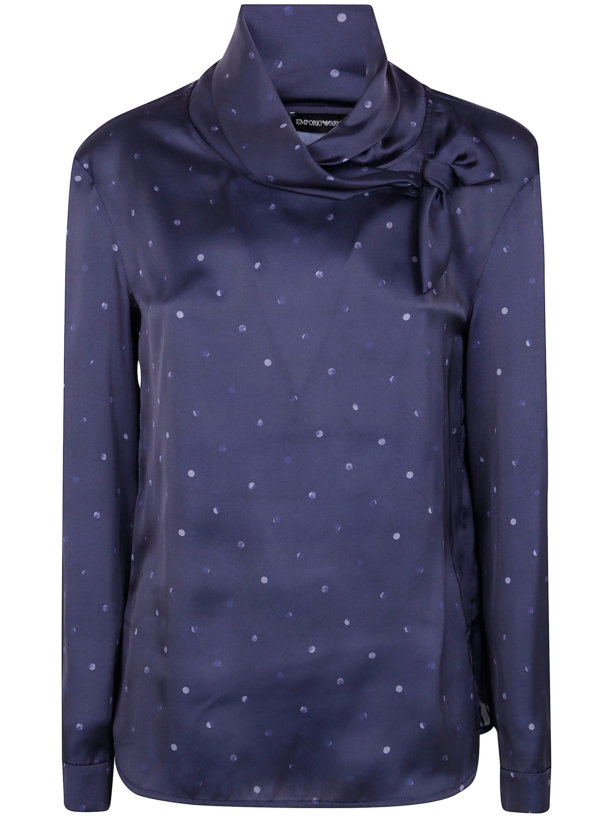 EMPORIO ARMANI Pois Dot Print Mini Shirt
