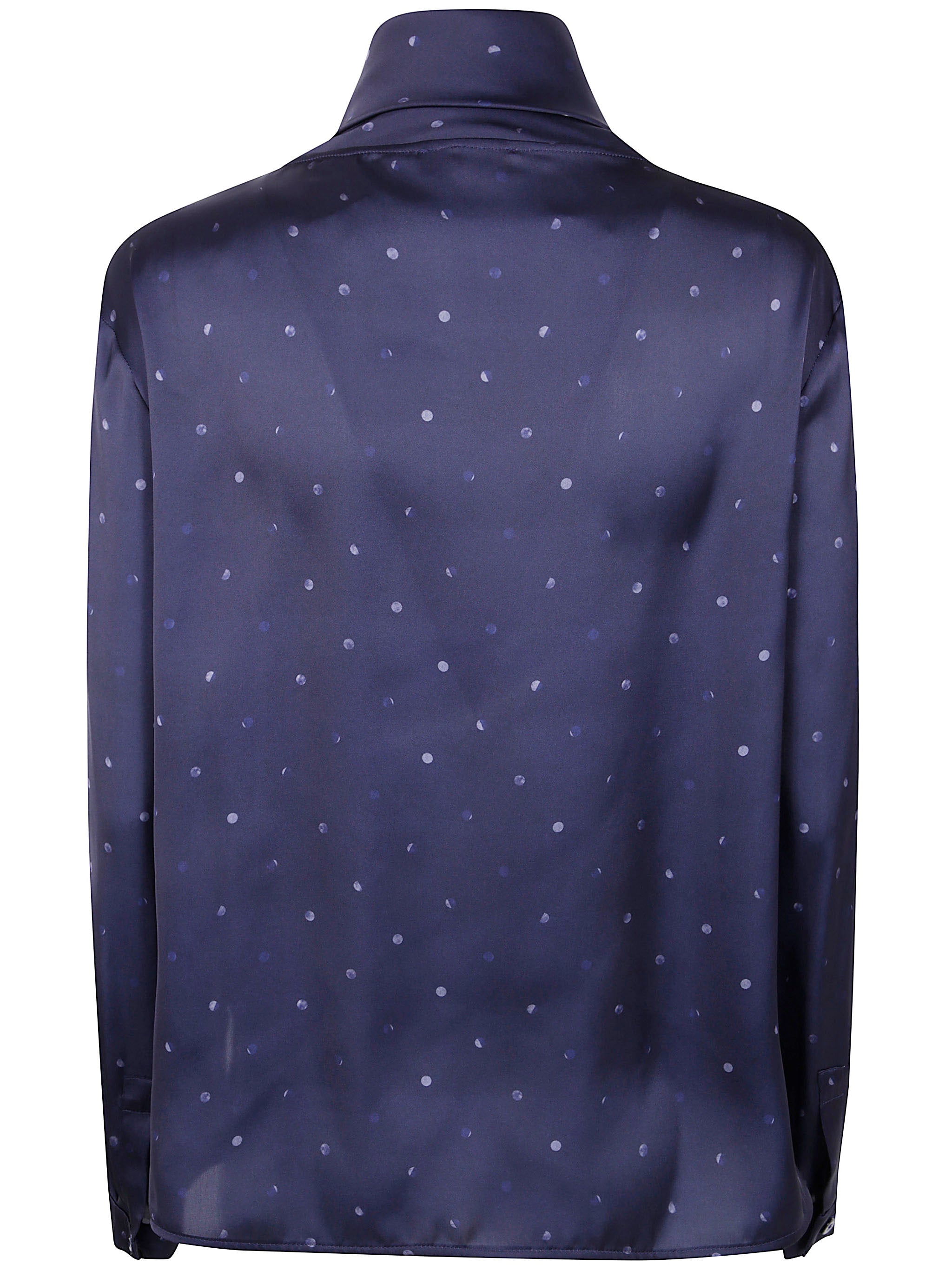 EMPORIO ARMANI Pois Dot Print Mini Shirt