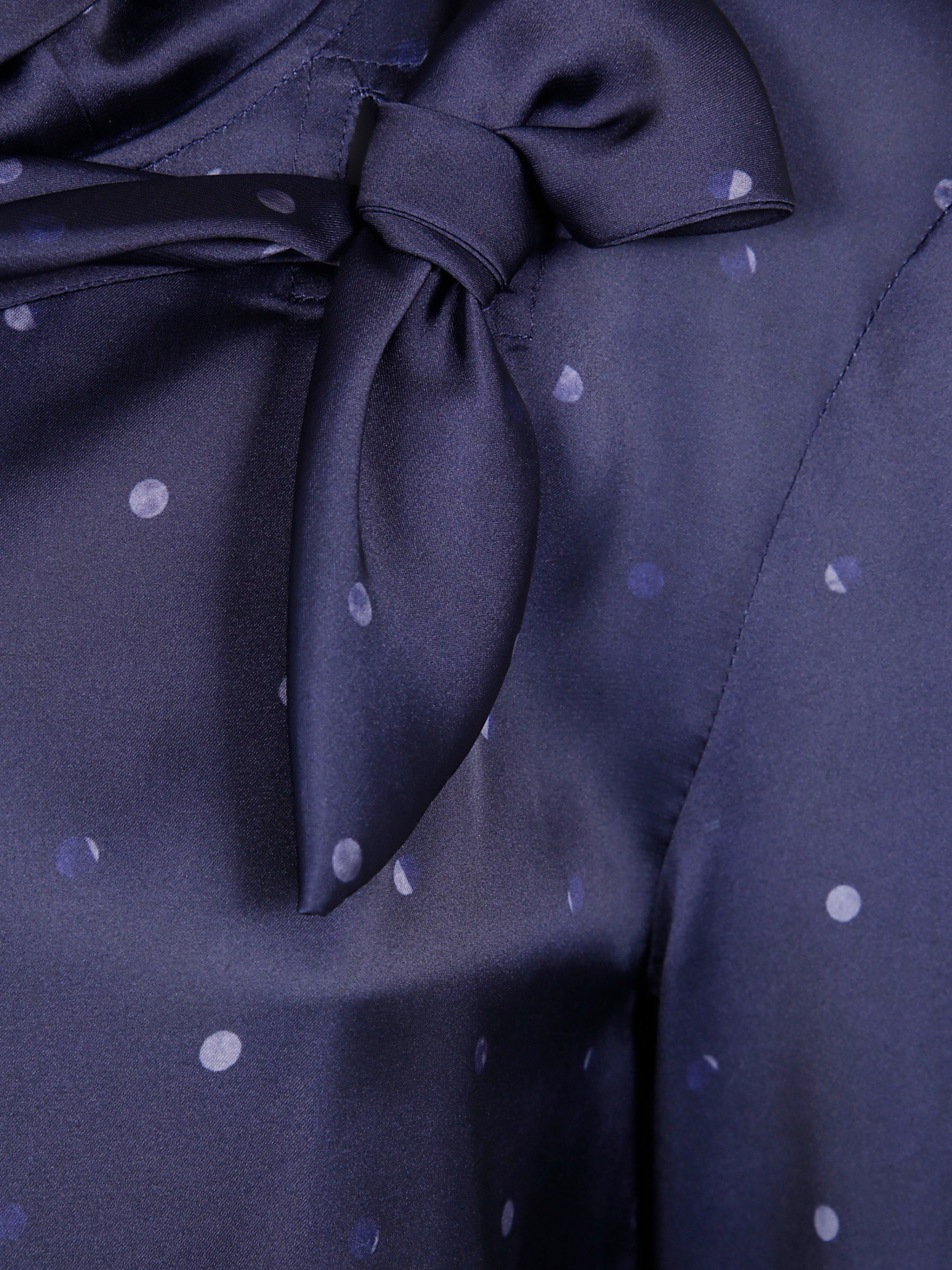 EMPORIO ARMANI Pois Dot Print Mini Shirt