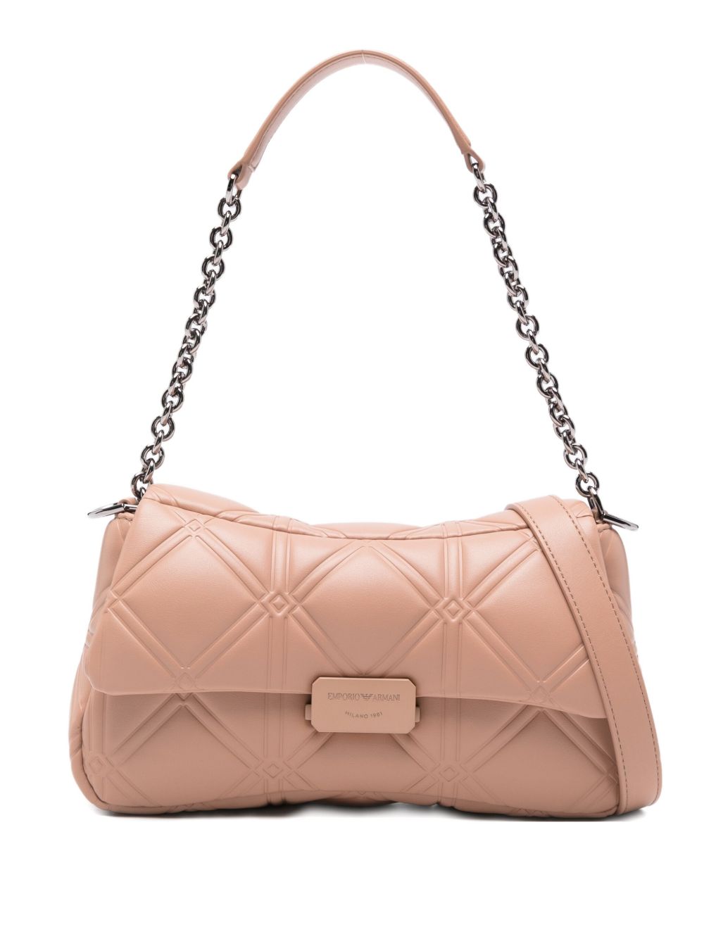 EMPORIO ARMANI Quilted Chain-Link Mini Handbag