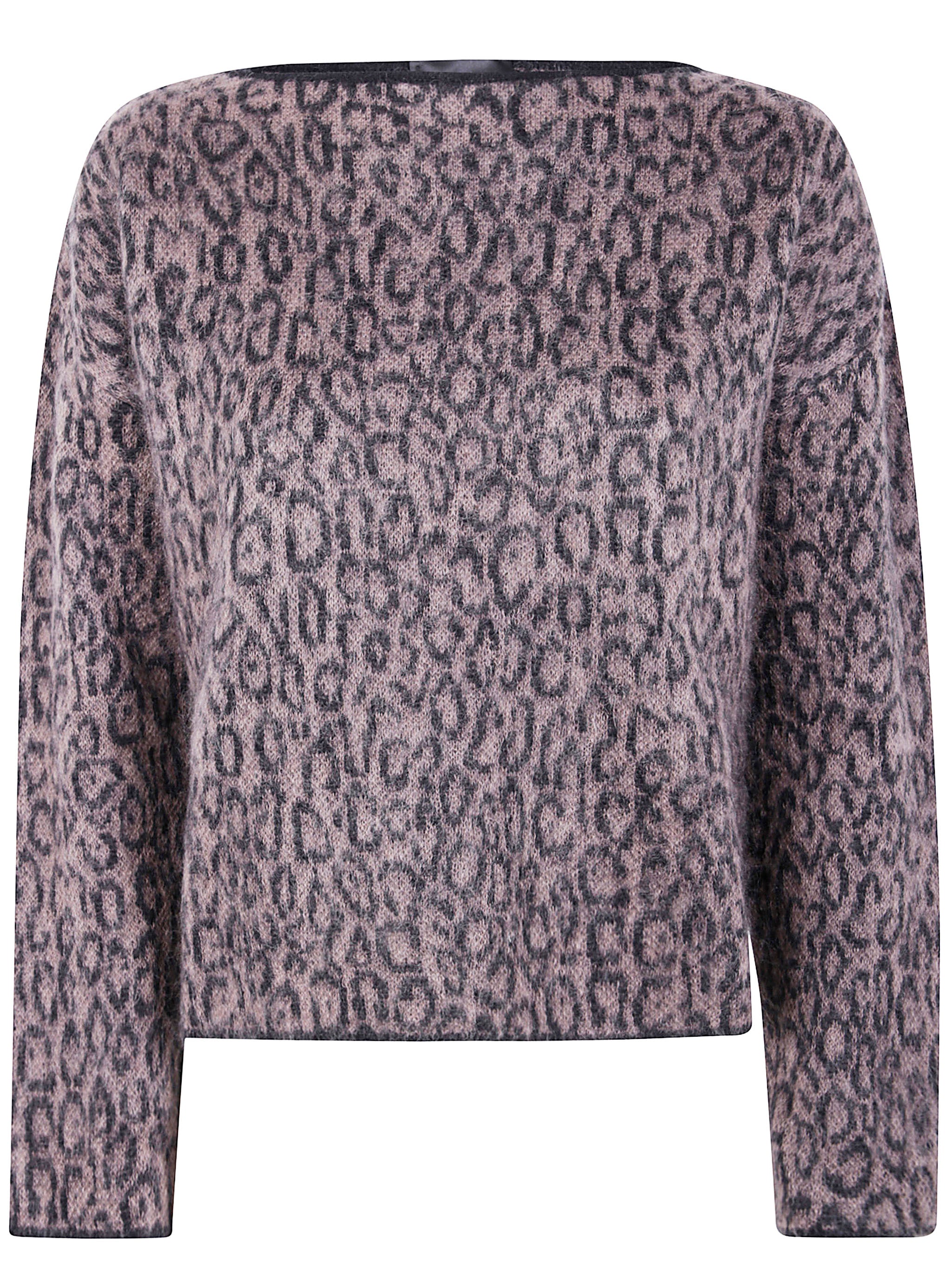 EMPORIO ARMANI Spotted Print Sweater - Women's FW25