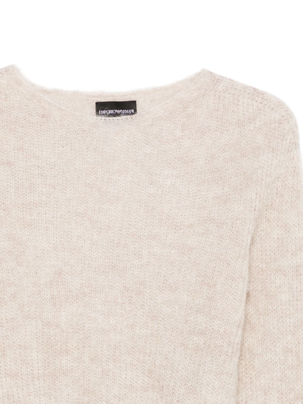 EMPORIO ARMANI Wool Blend Crewneck Sweater for Women