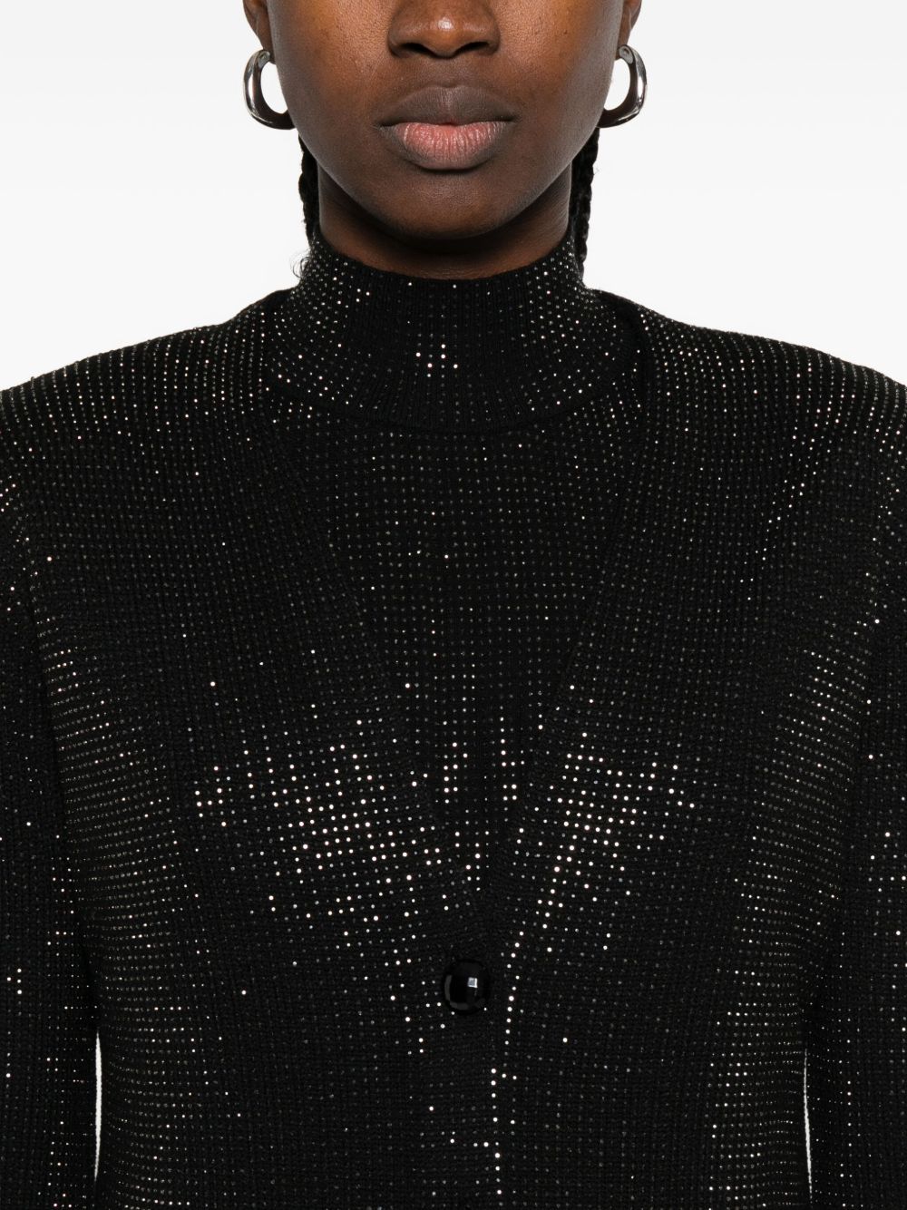 EMPORIO ARMANI Wool Blend Single-Breasted Jacket