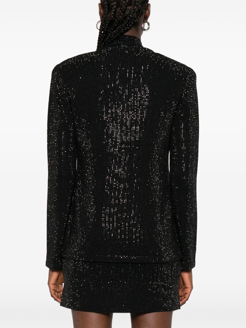 EMPORIO ARMANI Wool Blend Single-Breasted Jacket
