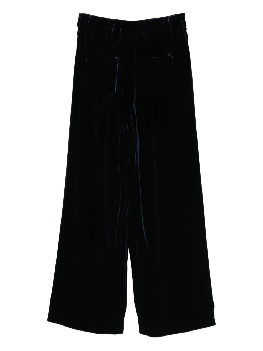 EMPORIO ARMANI Velvet Elasticated Waist Pants for Women