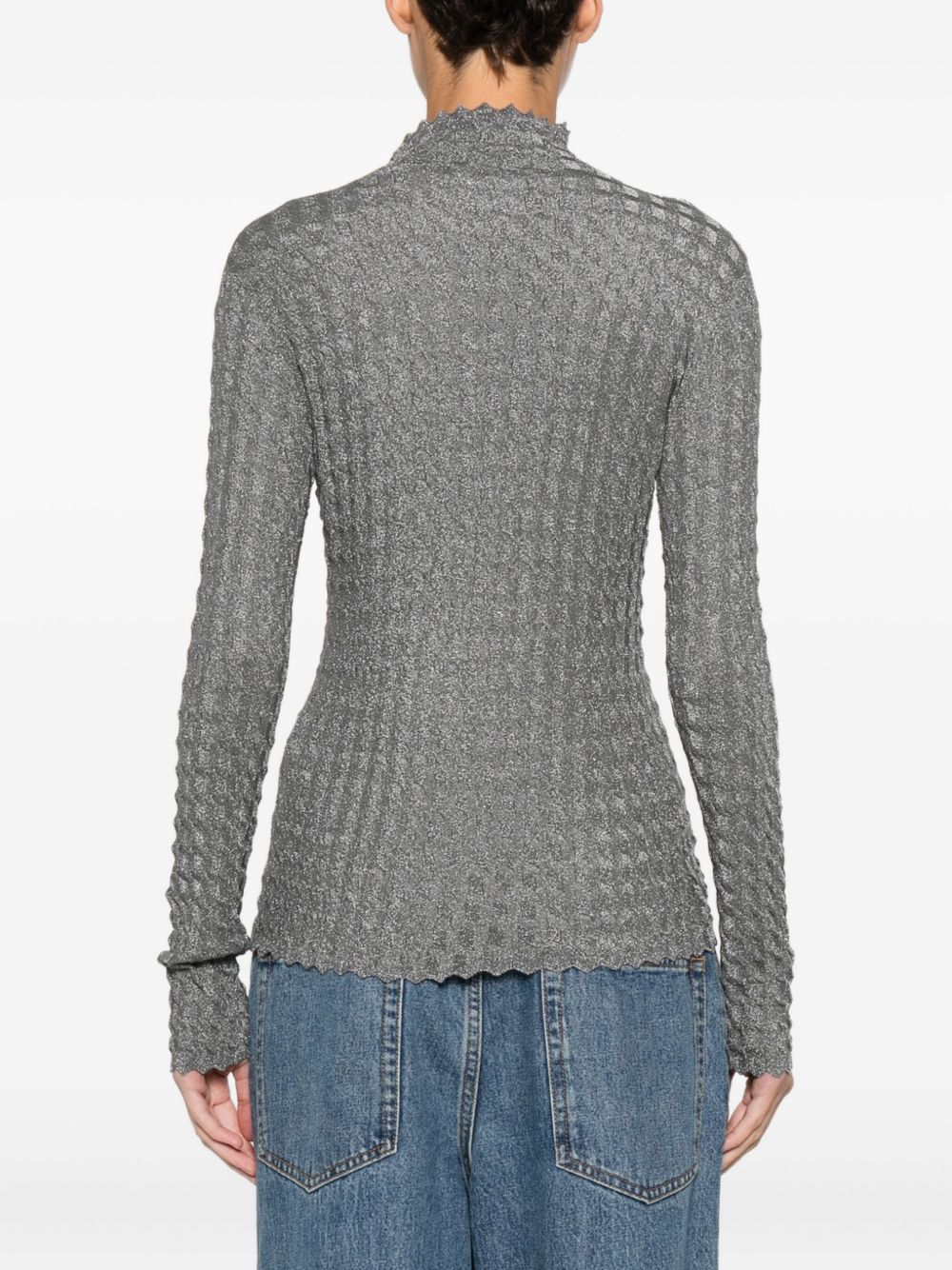 EMPORIO ARMANI Women's Turtle-Neck Sweater - Fall/Winter 2025