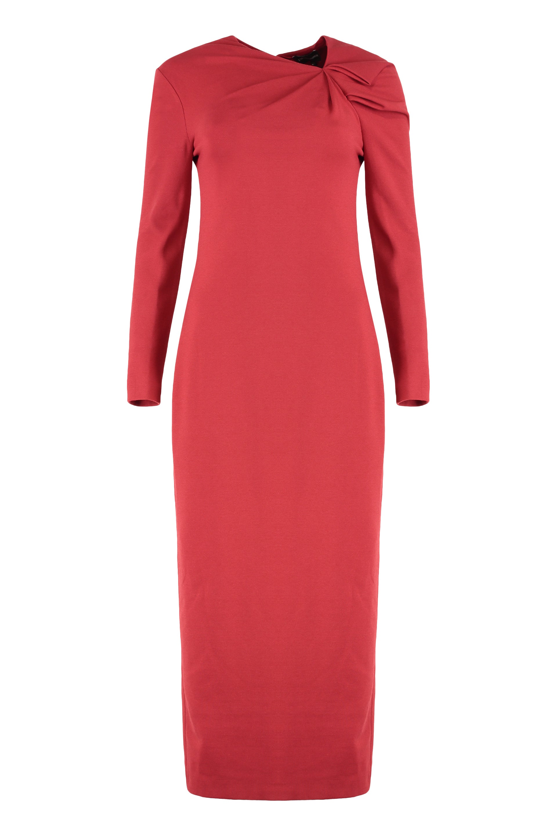 EMPORIO ARMANI I Live In Stretch Viscose Women's Dress