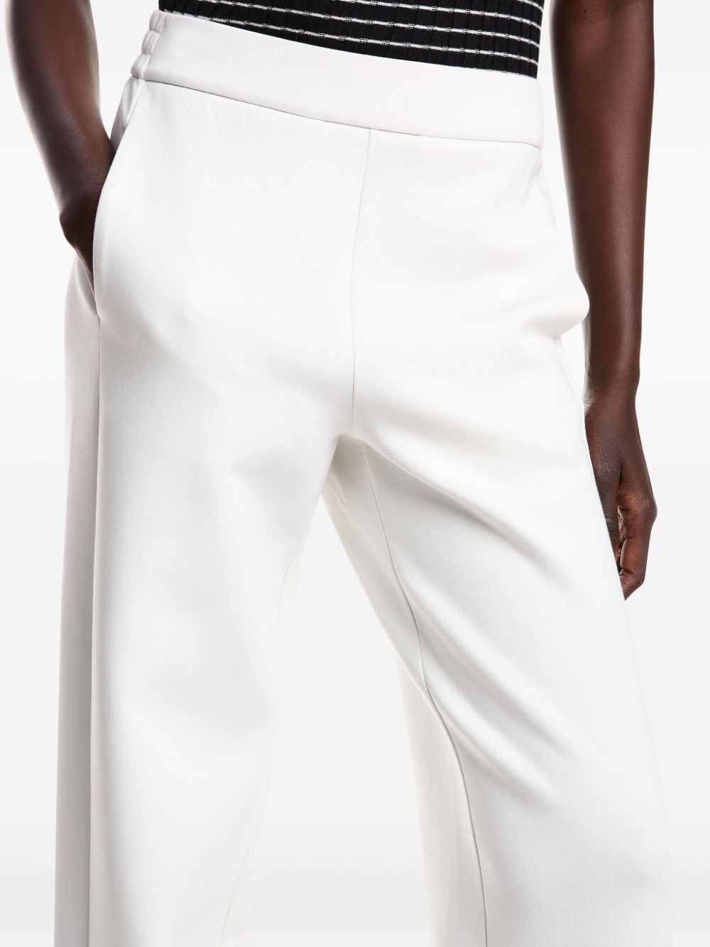 EMPORIO ARMANI Straight-Leg Trousers for Women - FW25 Collection