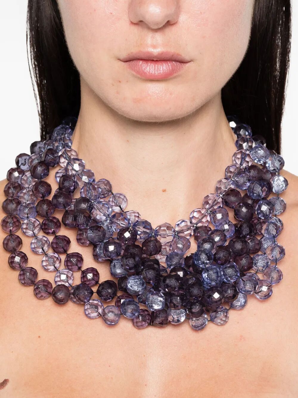 EMPORIO ARMANI Transparent Twist Necklace