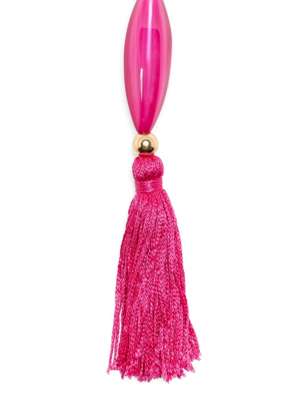 EMPORIO ARMANI Tassel Embellished Jewelry Necklace - Adjustable Length