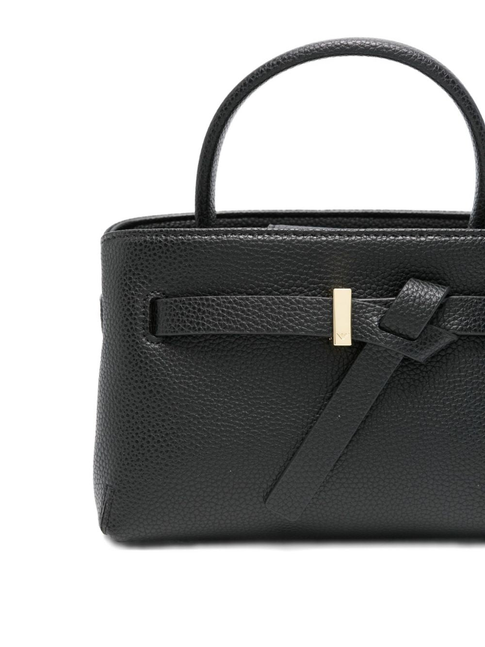 EMPORIO ARMANI Mini Top Handle Handbag with Knotted Detail