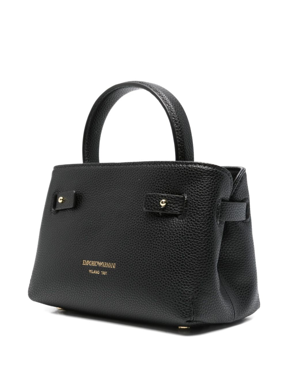 EMPORIO ARMANI Mini Top Handle Handbag with Knotted Detail