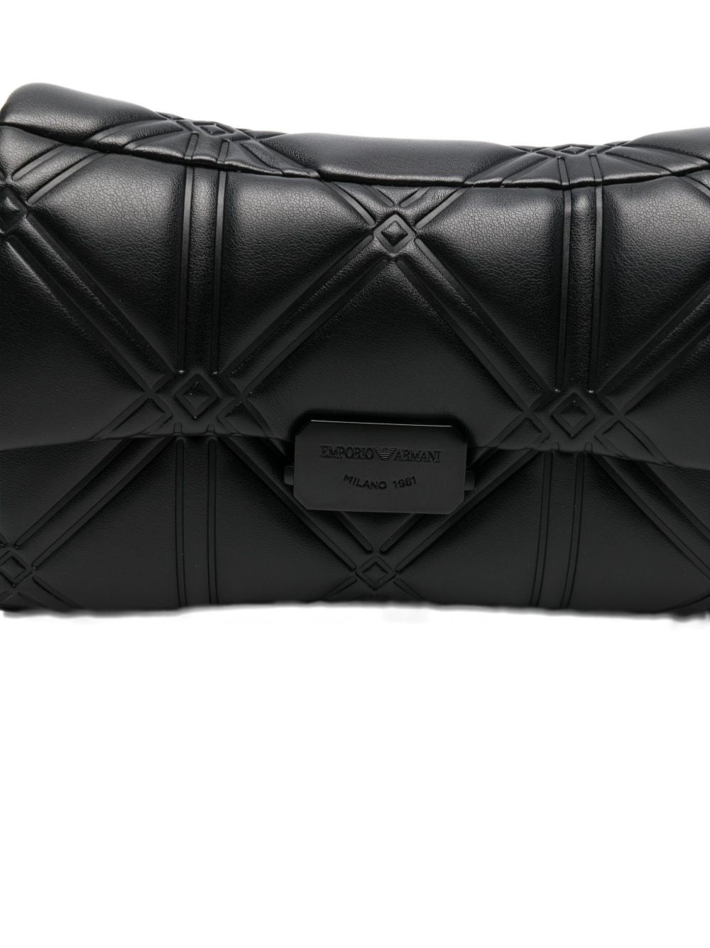 EMPORIO ARMANI Quilted Chain-Link Shoulder Handbag