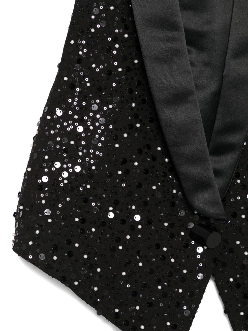 EMPORIO ARMANI Sleeveless Sequin Embellished Scarf